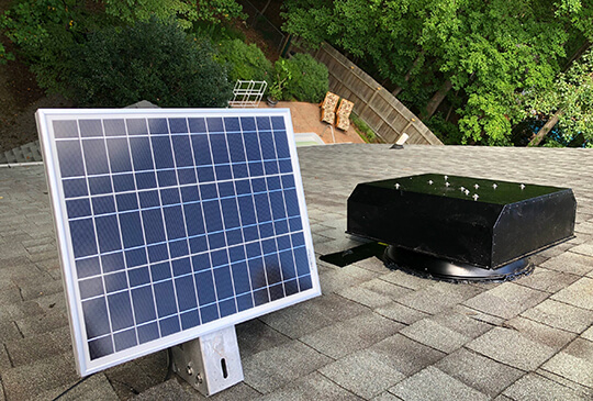 Solar Attic Fan Installation Near Me - attic pro