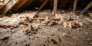 Pest-Damaged Insulation Cleanup - Attic Pro